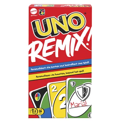 Produktbild von Mattel - UNO Remix Kartenspiel Gesellschaftsspiel