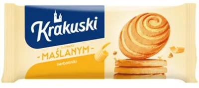 Obrázek produktu pro Krakuski máslové sušenky 201 g