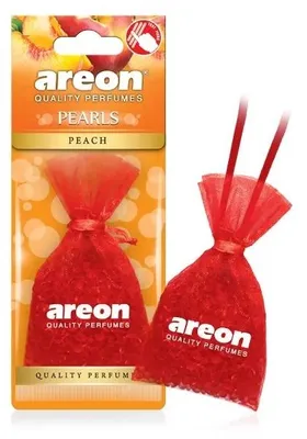 Obrázok produktu pre Osveova vzduchu do auta Areon Pearls vo vrecku s vou broskyne
