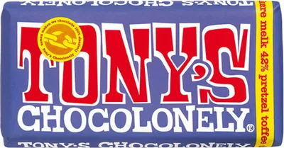 Immagine prodotto di Tony's Chocolonely - Schokolade Tony Chocolonely Dark Milk Brezel Tof | Stück 180 Gramm