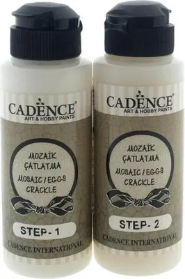 Produktbild von Cadence Mosaik Lack Crackle Effekt 120+120ml Dekoration