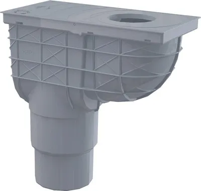 Immagine prodotto di Alcadrain Universal-Regensinkkasten 300×155/125/110 mm Abgang senkrecht, Grau
