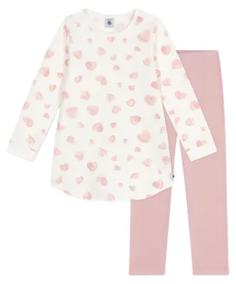 Immagine prodotto di Pigiama da notte per bambine Petit Bateau, motivo "Chiffre_h2", colorato, taglia 5 anni