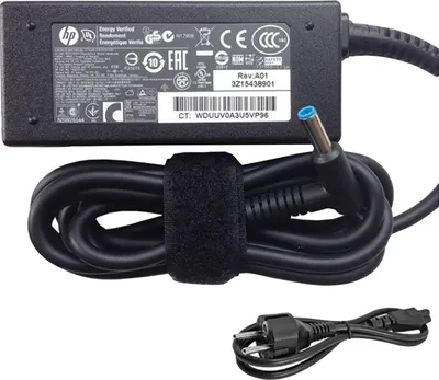 Produktbild von HP 45 W Smart-Netzteil, Laptop, Drinnen, 90-265 V, 47/63 Hz, 45 W, 8 A