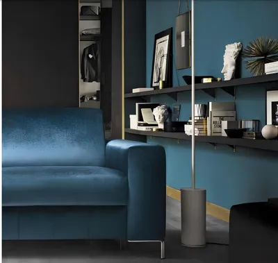 Produktbild von Design Dreisitzer Couch Polster Sofa 3er Sitz Sofas Zimmer Möbel Italien Möbel