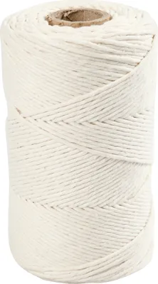 Zdjęcie produktu dla Sznurek do makramy, Ø 2 mm, L 198 m, 330 g naturalny biały