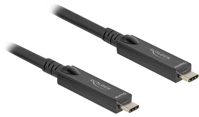Productafbeelding van Delock USB-kabel - USB-C (mannelijk) naar USB-C (mannelijk)
