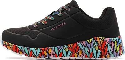 Obrázok produktu pre Skechers Sneakers 314088L-BKMT in Black Synthetic/ Multi Trim color size 34