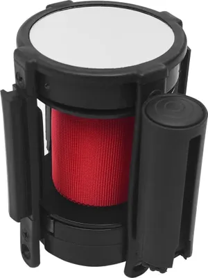 Produktbild von Gurtkassette mit ausziehbarem Gurtband 200 cm Rot