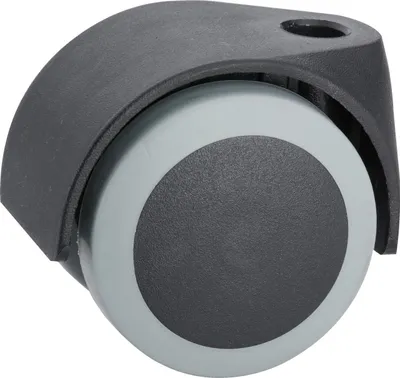 Produktbild von Stuhlrolle Doppelrolle 50mm weiche Lauffläche für Bürostuhl Parkett Laminat 40kg