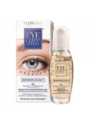 Produktbild von Floslek EYE CARE Bio-Feuchtigkeitsgel für die Augen- und Mundpartie
