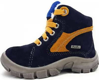 Imagen del producto de Zapatos para niños Richter, zapatos de aprendizaje para gatear y caminar, modelo azul, para uso diario