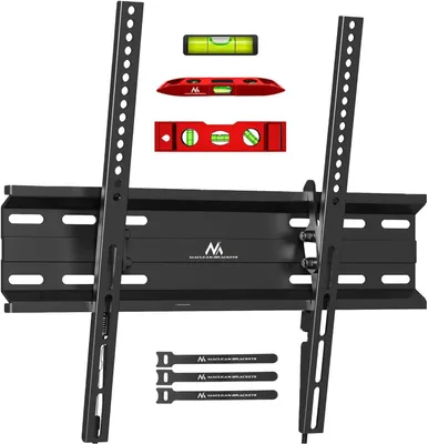 Obrázok produktu pre Univerzálna konzola na upevnenie televízora, vhodná pre obrazovky OLED, QLED, LCD, LED a plazmové televízory s uhlopriečkou 32-70 palcov. Maximálna nosnosť až 45 kg. Podporuje štandardy VESA od 100x100 mm do 400x400 mm