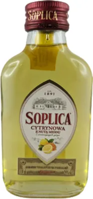Produktbild von Soplica Polnischer Likör Zitrone mit Honig 28% Vol. 12er Set (12 x 100ml)