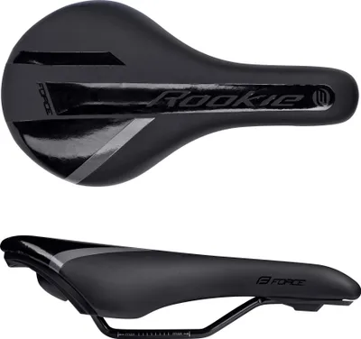 Produktbild von Fahrradsattel ROOKIE für 26 Zoll Kinderfahrrad, Nylon Polyurethan, 255 x 138 mm
