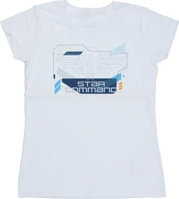 Produktbild von Disney - "Lightyear Star Commands" T-Shirt für Damen BI29205 (S) (Weiß)