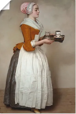 Produktbild von ARTland Poster Das Schokoladenmädchen. Um 1744/45 Größe: 60x90 cm