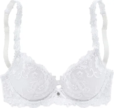 Produktbild von LASCANA Push-up-BH Wanda weiß Größe 70 Cup E