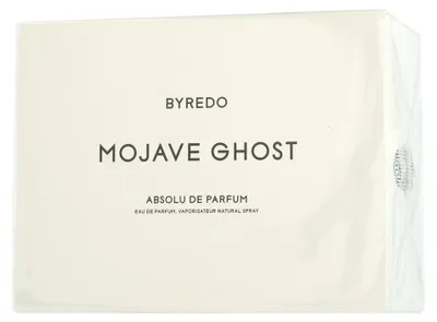 Obrázok produktu pre Byredo Mojave Ghost Absolu de Parfum, Unisex, 100 ml, Tekutý parfém, Sprej, Alcohol, parfum (fragrance), aqua (water), butyl methoxydibenzoylmethane, ethylhexyl salicylate,..., 1 kusov