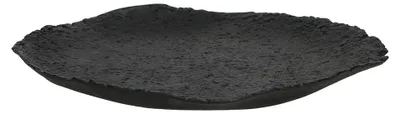 Obrázek produktu pro Pomax Tromsø, miska z hliníku, černá, průměr 42 cm, výška 4 cm