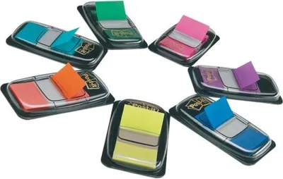 Zdjęcie produktu dla zakładki 3M™ Post-it®, 25,4 x 43,2 mm, pomarańczowe