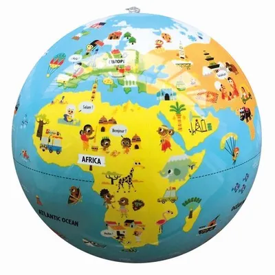 Immagine prodotto di Globo 30 cm - Piccoli viaggiatori, palla