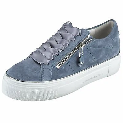 Produktbild von KENNEL & SCHMENGER Damen Sneaker Schuhe Shoes Big in Cielo Suede hellblau Leder Grösse 7,5