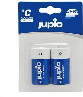Obrázek produktu pro Jupio LR14, Baterie na jedno použití, C, Alkalický, 2 kusů, Vícebarevný, Cylindrický