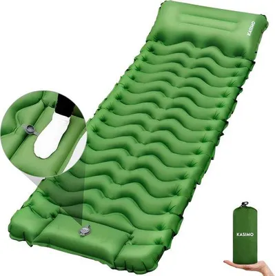 Image de Matelas isolant, ultraléger, imperméable, autogonflant, matelas pneumatique, matelas de camping