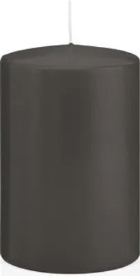 Produktbild von Stumpenkerzen Grau 60 x Ø 38 mm, 24 Stück