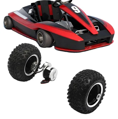 Productafbeelding van Ombouwset voor elektromotor, 24V, 250W, 10-inch wiel, nominale snelheid 330 omwentelingen per minuut, efficiëntie ≥80%