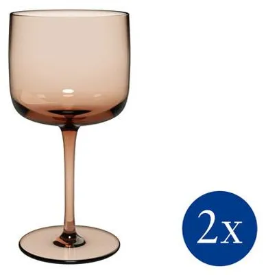 Zdjęcie produktu dla Villeroy&Boch - Zestaw 2 kieliszków do wina 200 ml Like Clay