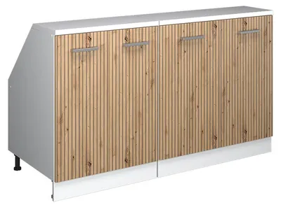 Zdjęcie produktu dla Zestaw szafek na dach skośny Vicco Rion Dąb rzemieślniczy 140 cm Zestaw 2 korpusów szafy głębokość 60 cm, Model 60101