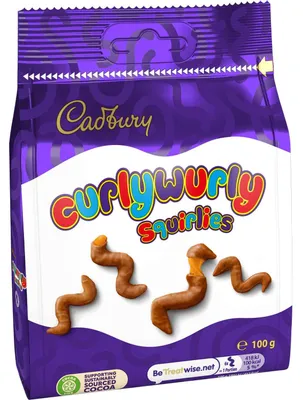 Produktbild von Cadbury Curly Wurly Squirlies 100g