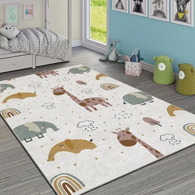 Produktbild von Conceptum Hypnose, Hmı Kdc-106, Detský koberec, Viacfarebný, Polyester, 140 x 220 cm