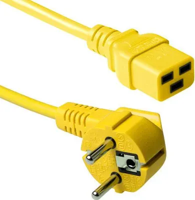 Obrázek produktu pro ACT AK5182, 3 m, CEE7/7, C19 rozdvojovač, 230 V, 16 A