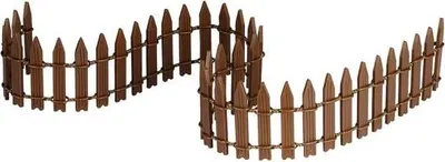 Produktbild von LEMAX - Wired Wooden Fence