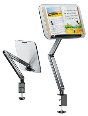 Immagine prodotto di Supporto per libri regolabile con rotazione a 360°