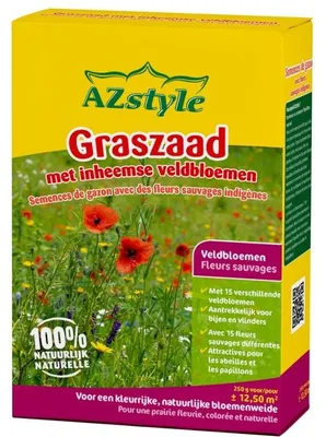 Productafbeelding van ECOstyle Graszaad met 30 verschillende veldbloemen