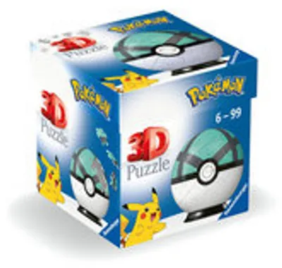 Produktbild von Puzzle-Ball Pokémon Netzball Ravensburger 11581