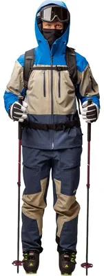 Produktbild von Halti Unisex Skijacke Rizle 3L DX Ski Jacket Gelb M