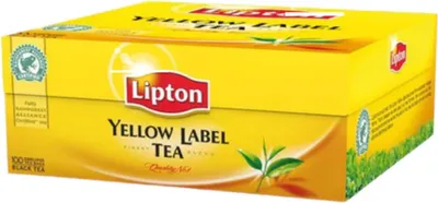 Produktbild von Lipton Teebeutel Yellow 100er (150g Packung)