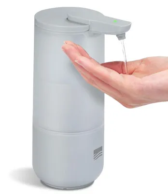 Image de Distributeur de savon automatique SP1 avec capteur, sans contact, 250 ml, indice de protection IPX6, dosage automatique, distributeur de savon gris