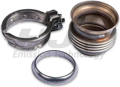 Image de Tuyau flexible, système d'échappement interFLEX Avant de HJS (83 00 8321) Tube système d'échappement