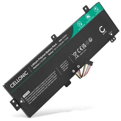 Produktbild von CELLONIC 1x Akku für Notebook Kompatibel mit Lenovo IdeaPad 310-14ISK, IdeaPad 510-15IKB , IdeaPad 510-15ISK, L15M2PB3 - (4100mAh, 7.6V)