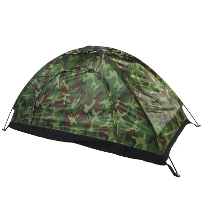 Obrázek produktu pro Outdoorový maskovací stan s UV ochranou, voděodolný, jednolůžkový stan pro kempování a turistiku