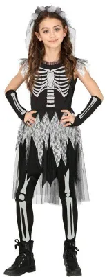 Obrázek produktu pro Děsivý kostým Kostlivka nevěsta Halloween 2026