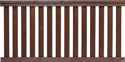 Produktbild von Vorgartenzaun Konsta Girona 180 x 90 cm braun