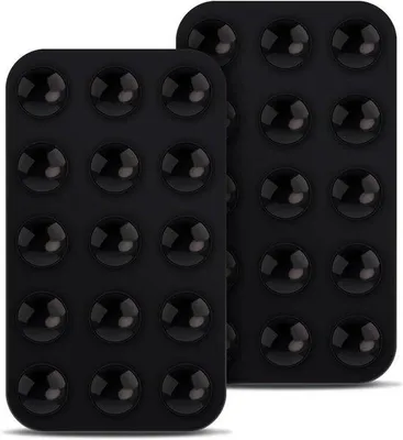 Productafbeelding van Multifunctionele Siliconen Zuignap Telefoonhouders - 2 Stuks