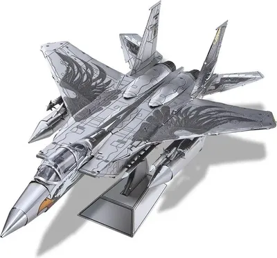 Zdjęcie produktu dla Puzzle 3D, myśliwiec F-15, Piececool, metal, 84 elementy